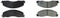 StopTech Sport Brake Pads w/Shims and Hardware - Rear