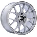 BBS CH-R 18x8.5 5x112 ET38 Brilliant Silver Polished Rim Protector Wheel -82mm PFS/Clip Required