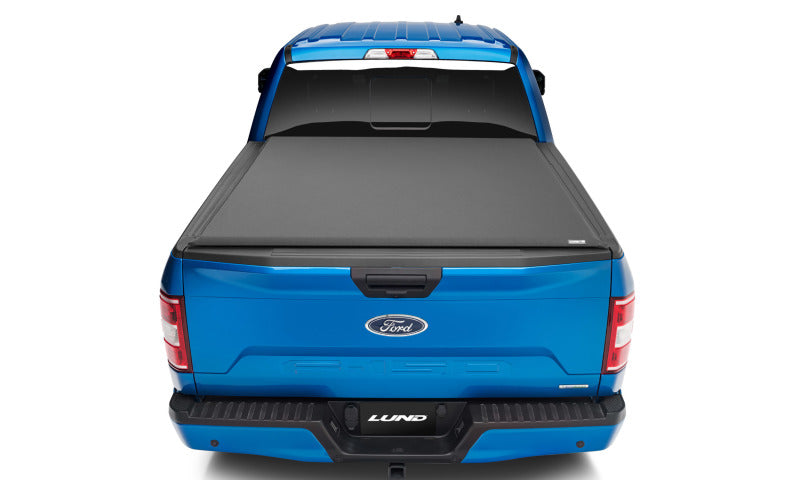 Lund 17-23 Ford F-250/350 Super Duty (6.8ft. Bed) Genesis Elite Roll Up Tonneau Cover - Black