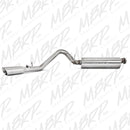 MBRP 2000-2006 Jeep Wrangler (JK) Inline-4 2.5L Inline-6 4.0L Cat Back Single Side