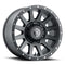 Icon Alloys Compression HD Sat Black Wheel - 18x9/8x180/12mm/5.5in BS