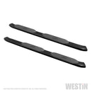 Westin 18-20 Jeep Wrangler JL Unlimited 4DR PRO TRAXX 5 Oval Nerf Step Bars - Textured Black