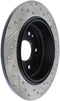 StopTech 04-08 Acura TL / 03-09 honda Element Slotted & Drilled Right Rear Rotor