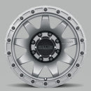 Method MR317 20x9 +18mm Offset 8x180 130.81mm CB Matte Titanium Wheel