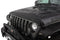 AVS 2018+ Jeep Wrangler (JL) 2dr/4dr Aeroskin II Textured Low Profile Hood Shield - Black