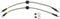 StopTech 08-10 Mini Cooper Stainless Steel Rear Brake Lines