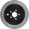 StopTech 08-10 Impreza WRX (Exc STi)/08-10 Impreza Coupe/Sedan Slotted & Drilled Right Rear Rotor