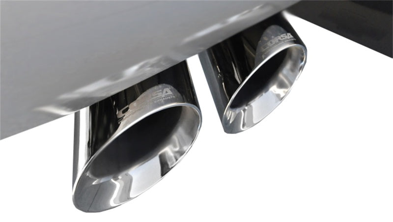 Corsa 09-13 Chevrolet Suburban 1500 5.3L V8 Polished Sport Cat-Back Exhaust