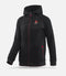 Akrapovic Mens Corpo Zip Hoodie Black - Large