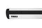 Thule WingBar Evo 135 Load Bars for Evo Roof Rack System (2 Pack / 53in.) - Silver