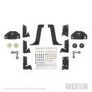 Westin 99-16 Ford F-250/350/450/550 CC (6.75ft Bed) HDX Drop Whl to Whl Nerf Step Bars - Text Blk