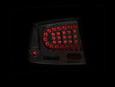 ANZO 2006-2008 Dodge Charger LED Taillights Dark Smoke
