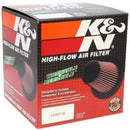 K&N Universal Air Filter - Round Straight 4in Flange ID x 7in OD x 6in Height