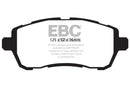 EBC 10+ Ford Fiesta 1.6 (FOR NON-ST/NON-TURBO) Greenstuff Front Brake Pads