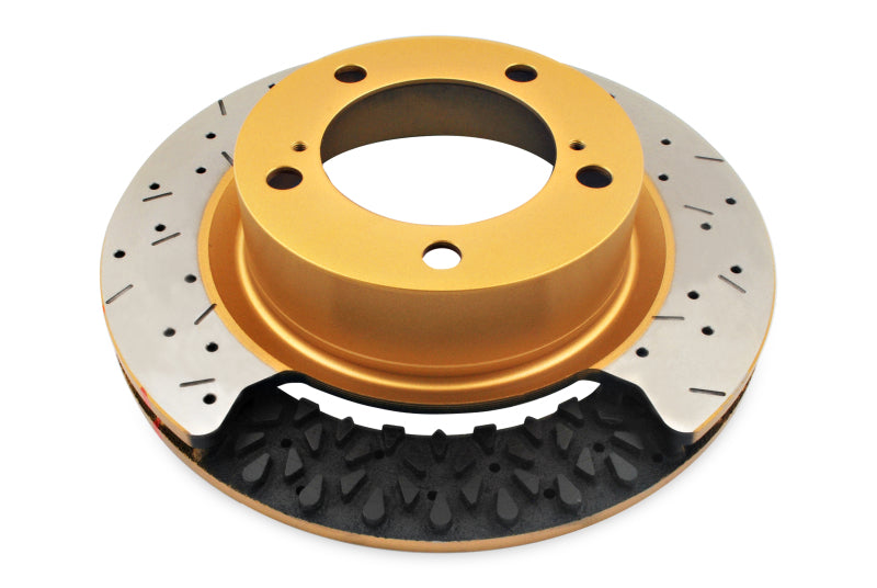 DBA 2010+ Camaro V8 SS Front Drilled & Slotted 4000 Series w/ Black Hat
