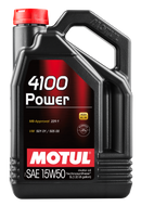 Motul 5L Engine Oil 4100 POWER 15W50 - VW 505 00 501 01 - MB 229.1