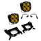 Baja Designs 2019+ Chevy Silverado 1500/2500/2500 HD SAE Amber Fog Pocket Kit