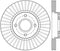 StopTech 2014 Ford Fiesta Right Front Disc Slotted Brake Rotor