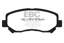 EBC 12+ Mazda CX-5 2 Yellowstuff Front Brake Pads