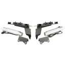 Rugged Ridge Chop Brackets Front Fender 20-23 Jeep Gladiator/Wrangler JL Overland/Sahara/Sport w/DRL