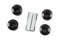 Zone Offroad 87-95 Jeep Wrangler YJ Leaf Spring Bushing Kit (1 kit/spr)