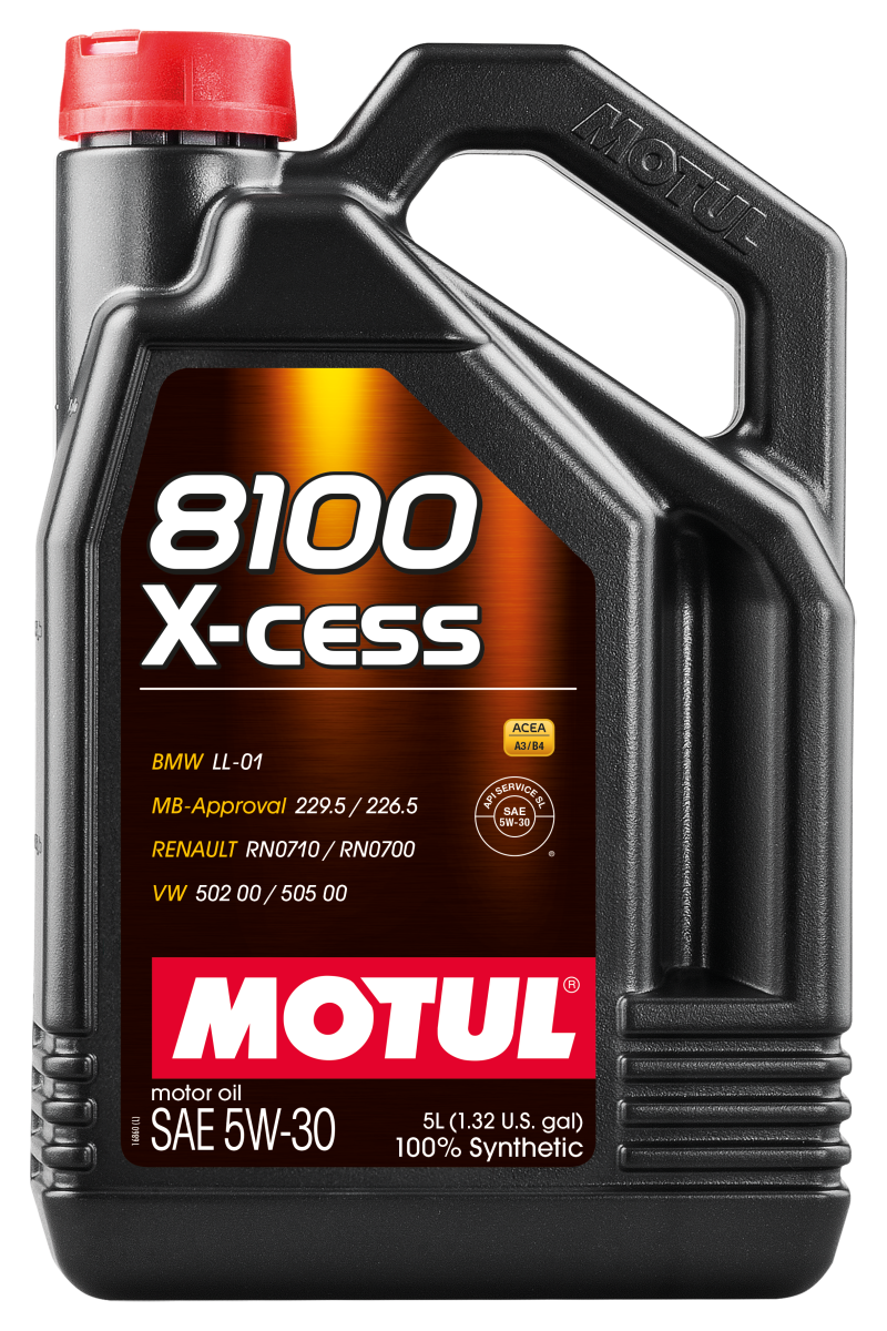 Motul Synthetic Engine Oil 8100 5W30 X-CESS 5L