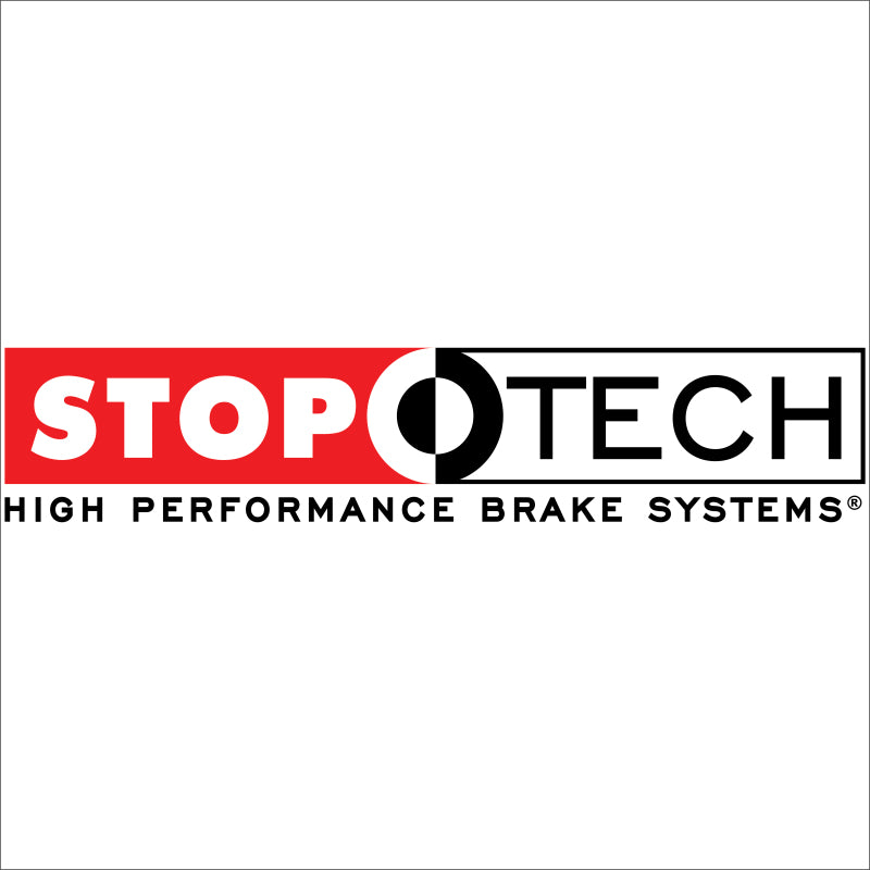 StopTech 07-10 BMW 335i Cross Drilled Left Rear Rotor