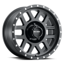 Method MR306 Mesh 17x8.5 0mm Offset 5x4.5 83mm CB Matte Black Wheel