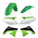 Acerbis 09-11 Kawasaki KX450F Plastic Kit - Green/White/Black Original 09