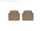 WeatherTech 99 BMW M3 Convertible Rear Rubber Mats - Tan