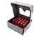 NRG 700 Series M12 X 1.25 Steel Lug Nut w/Dust Cap Cover Set 21 Pc w/Locks & Lock Socket - Red