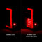 ANZO 07-17 Ford Expedition LED Taillights w/ Light Bar Black Housing Smoke Lens
