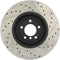 StopTech 08-09 BMW 535 Series / 04-09 545i/550i/645Ci/650i Slotted & Drilled Right Front Rotor