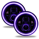 Oracle Jeep Wrangler JL/Gladiator JT 7in. High Powered LED Headlights (Pair) - Dynamic - Dynamic