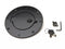 Rampage 1997-2006 Jeep Wrangler(TJ) Billet Style Gas Cover - Black
