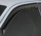 Stampede 1999-2006 Chevy Silverado 1500 Crew Cab Pickup Snap-Inz Sidewind Deflector 2pc - Smoke