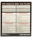 K&N Universal Clamp-On Air Filter 3in FLG / 5in B / 4-1/2in T / 5in H