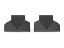 WeatherTech 2014+ BMW X5 Rear Rubber Mats - Black