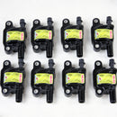 Granatelli 05-13 GM LS1/LS2/LS3/LS4/LS5/LS6/LS7/LS9 Street Fighter Coil Packs - Black (Set of 8)