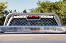 Deezee 17-23 Ford SuperDuty Cargo Management Cab Rack - Silver Mesh