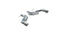 MBRP 16-19 Chevrolet Camaro SS Dual Rear Exit Axle Back w/ 4.5in OD Tips - AL (Non NPP Models)