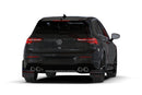 Rally Armor 2022 MK8 Volkswagen Golf GTI/R Black UR Mud Flap w/ Red Logo