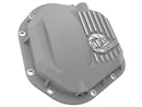 afe Front Differential Cover (Raw; Street Series); Ford Diesel Trucks 94.5-14 V8-7.3/6.0/6.4/6.7L