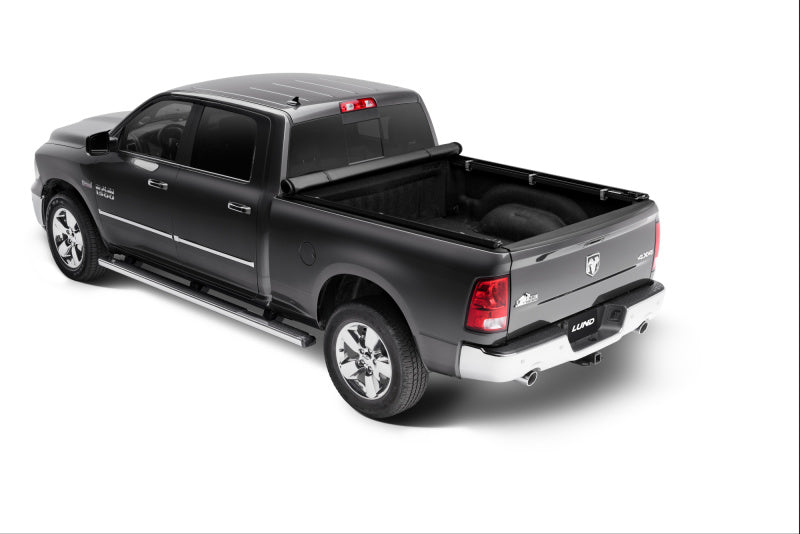 Lund 02-17 Dodge Ram 1500 (6.5ft. BedExcl. Beds w/Rambox) Genesis Roll Up Tonneau Cover - Black