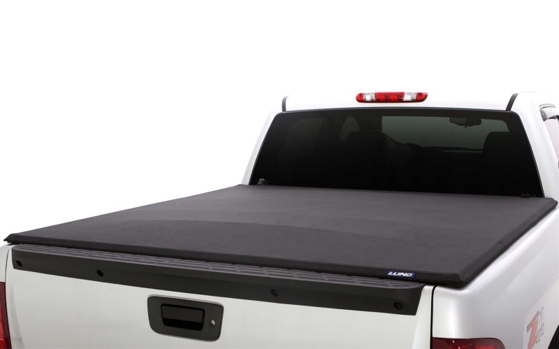 Lund 07-17 Chevy Silverado 1500 (8ft. Bed) Genesis Elite Roll Up Tonneau Cover - Black