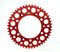 Renthal 92-24 Honda CR125R/250R/500R/CRF250R/X/450R/RWE/RX Rr Grooved Sprocket - Red 520-49P Teeth