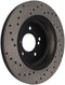 StopTech 01-07 BMW M3 (E46) / 00-04 M5 (E39) Drilled Right Rear Rotor