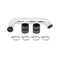 Mishimoto 08-10 Ford F-250/F-350/F-450/F-550 Super Duty 6.4L Powerstroke Intercooler Kit (Silver)