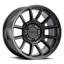 Raceline 950B Gauge 18x9in / 6x139.7 BP / -12mm Offset / 106.1mm Bore - Satin Black Wheel