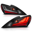 ANZO 10-13 Hyundai Genesis 2DR LED Taillights Smoke